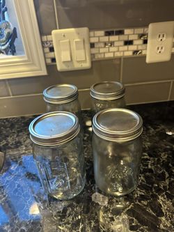 Mason Jars - 32 oz 4-Pack