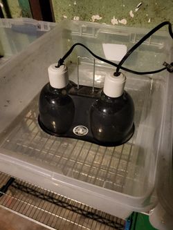 ZooMed Reptile Double Dome Light Fixture