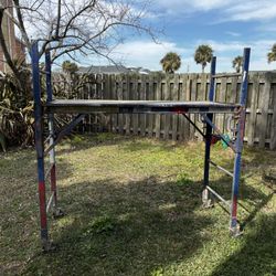 6’ Roll around Baker Scaffold - Portable