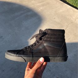Sk8 High Black Vans / Size 8