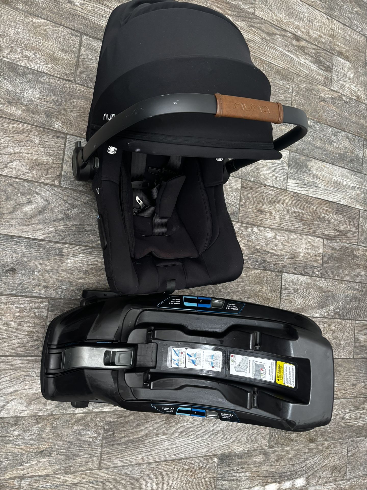 Nuna Pipa Rx Car Seat With Base 