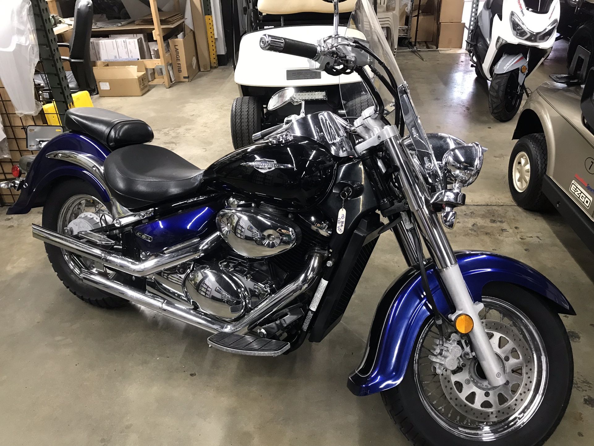 Suzuki Boulevard cruiser