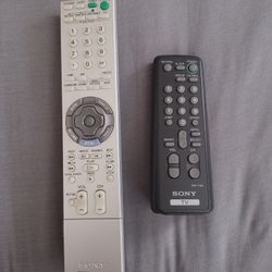 Two Sony TV Remotes 