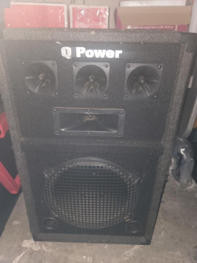 2 Q Power DJ Speaker Box 12 5 Way 250 Watts