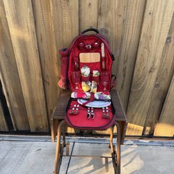Wine Picnic Backpack For 2