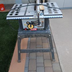 Ryobi 10 inch table saw with stand