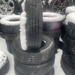LT245/75/17 Firestone 245/75/17 LT set of matching used tires in great condition 350$ for 4 tires plus tax.  Mount available but not included. City ti