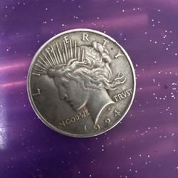 1924 Peace Morgan Dollar 