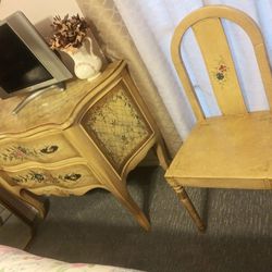 Dresser & Chair $175.00