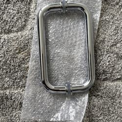 Back To Back Shower Door Handle Set 8”