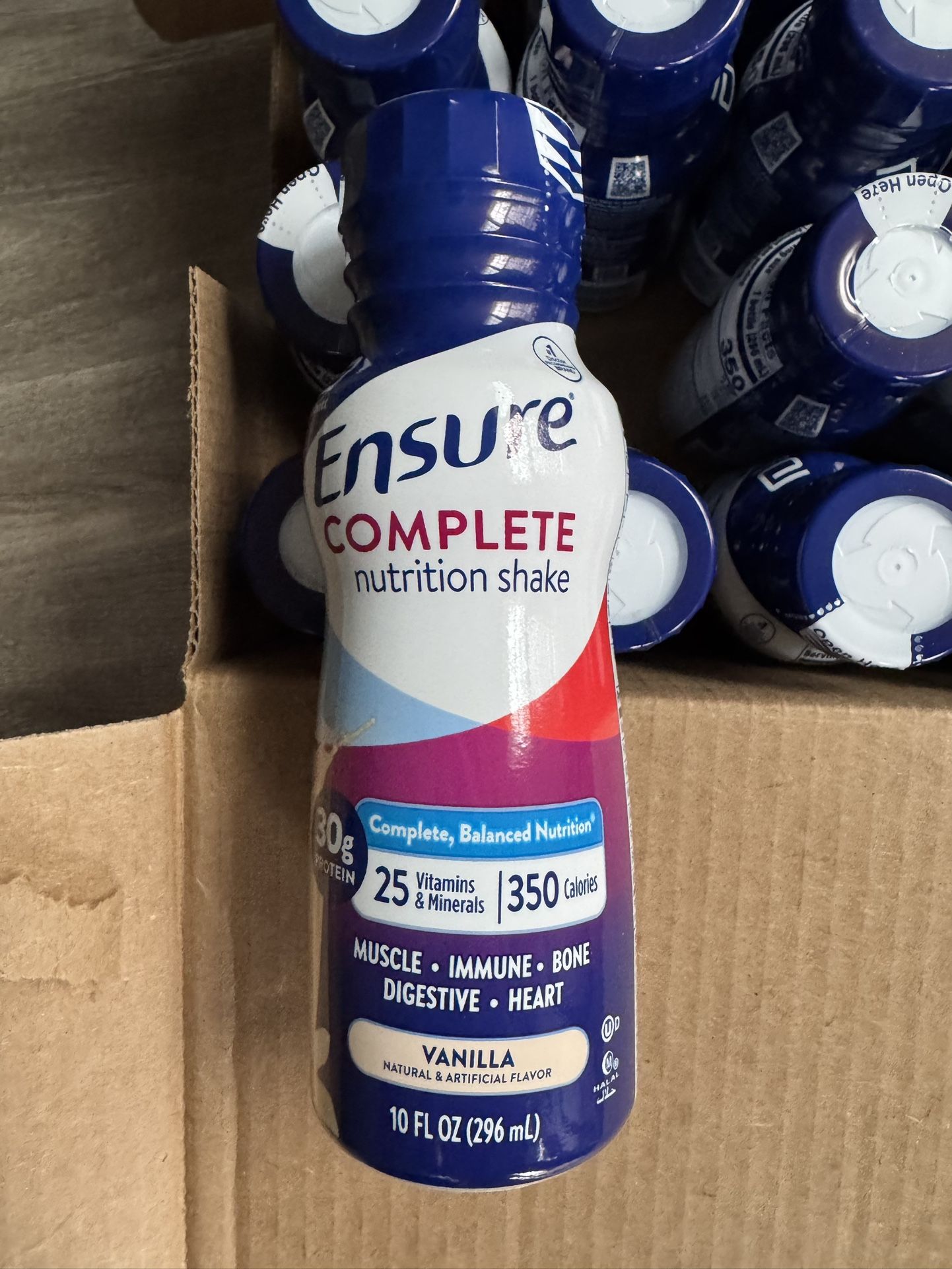 Ensure Complete Shake