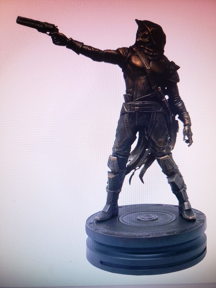 Destiny 2 - Cayde's last stand statue