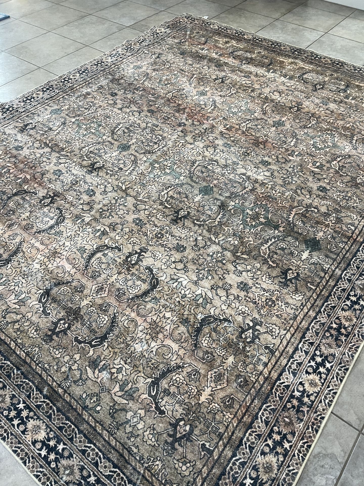 Beautiful Machine Washable 8x10 Feet Area Rug New MB17,All Products : American Fashion Style Bags On Sale