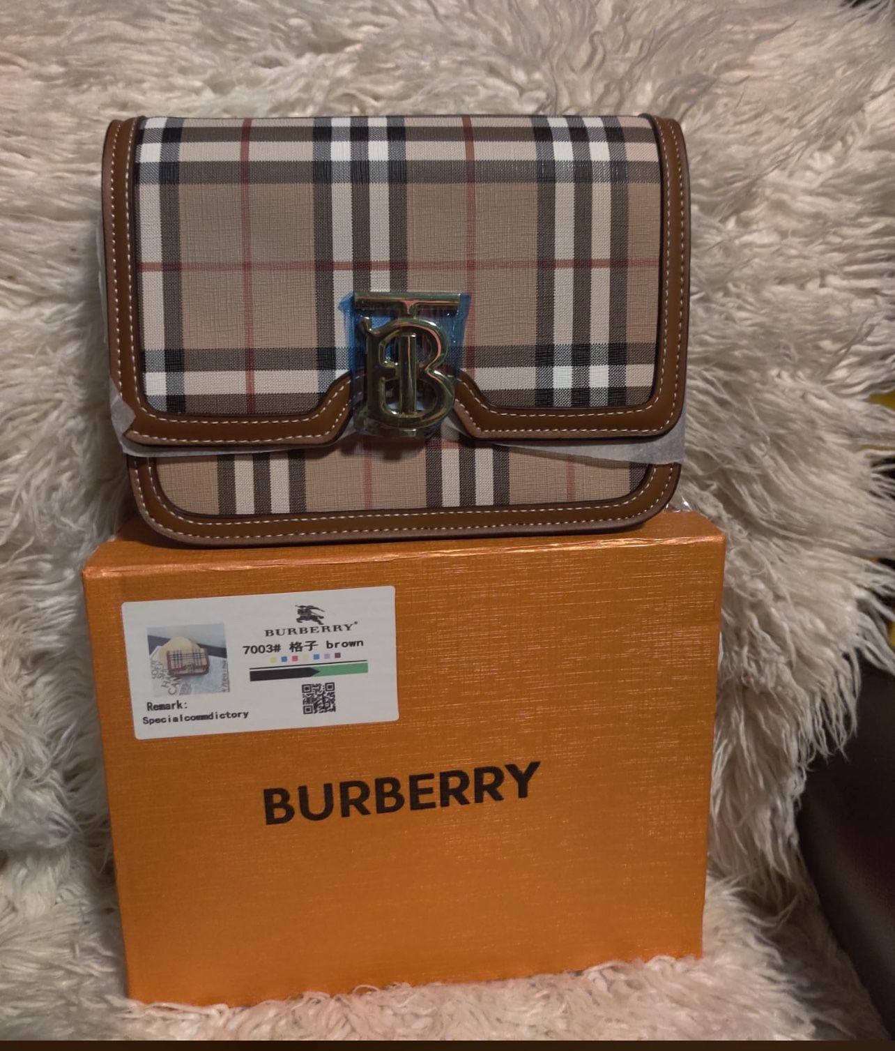 Bur. Berry Cross Body Bag, High Quality On Box 