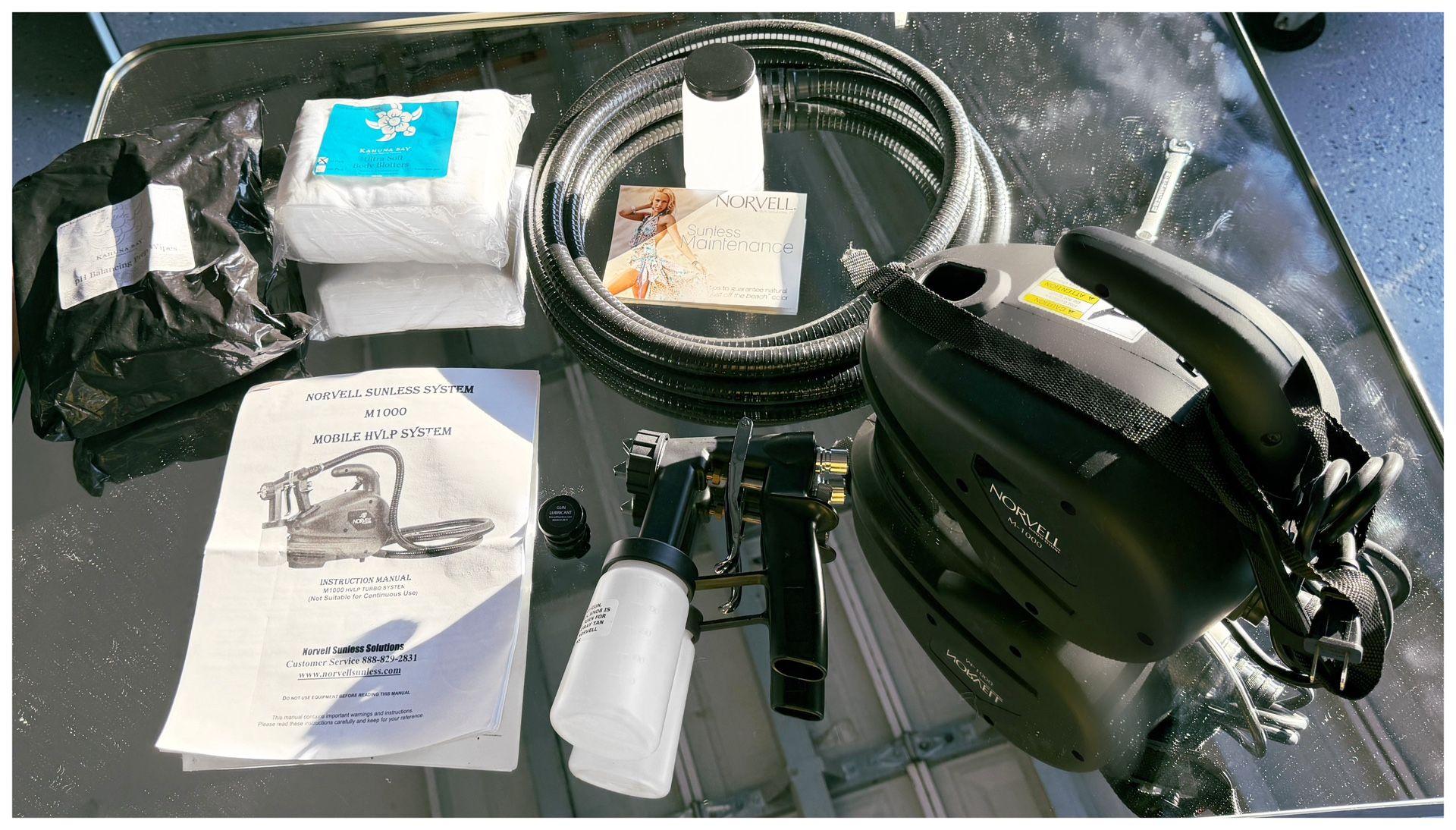 Portable Norvelle Sunless Spray Tanning Machine 