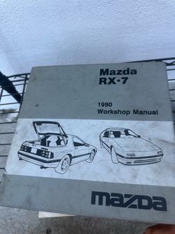 Mazda rx -7 1990 workshop manual