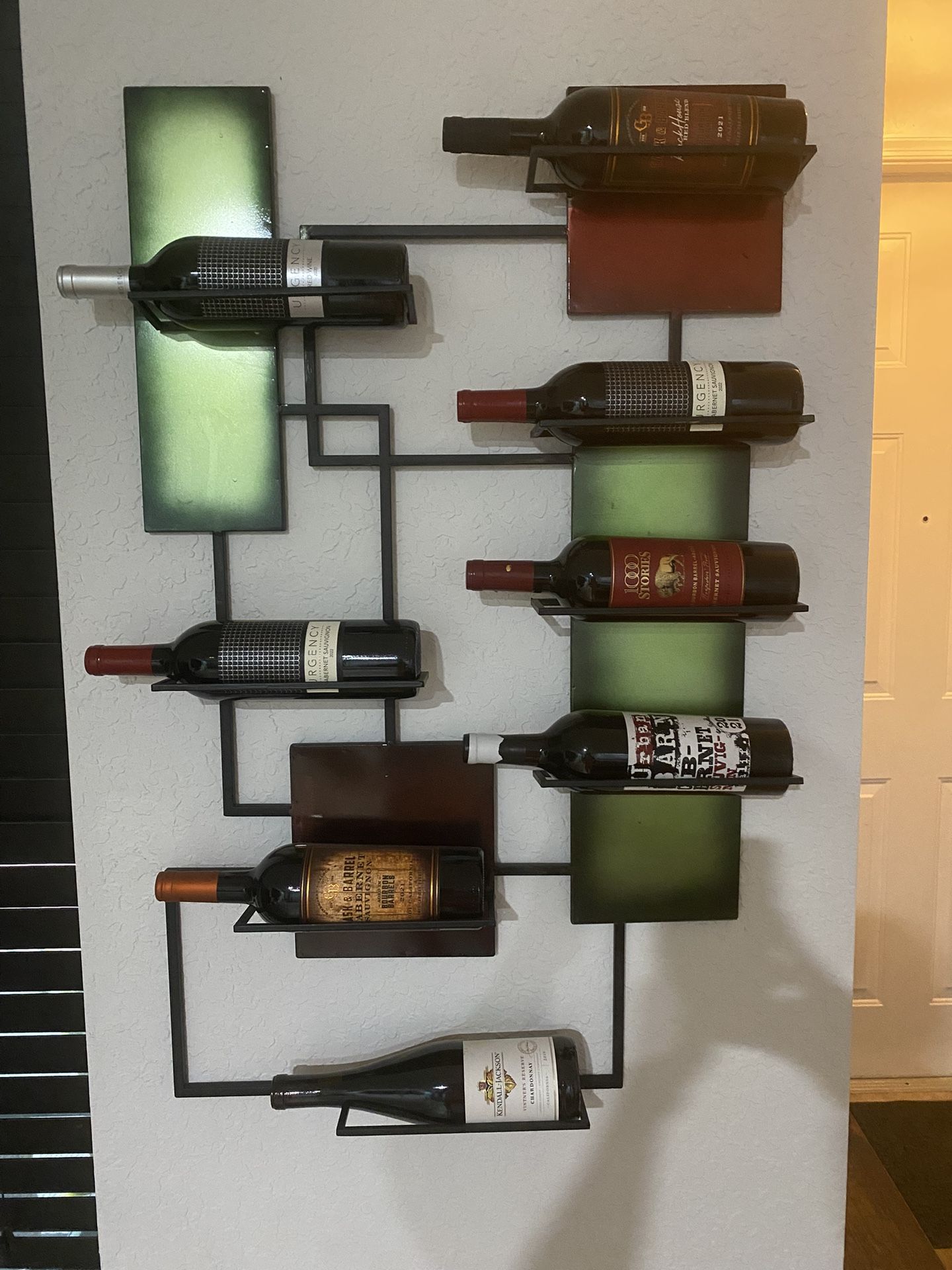 Wall Mounted Wine Rack 
