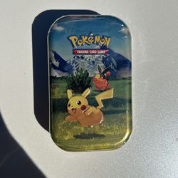 Pokemon Ascended Heroes Mini Tin Pikachu & Tepig