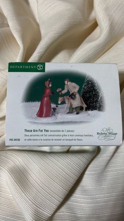 🎄 Dept. 56 Dickens’ Village – These Are For You #56.58530