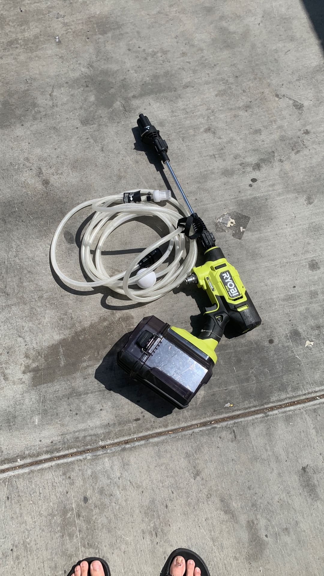 Ryobi 40v HP 600psi Pressure Washer
