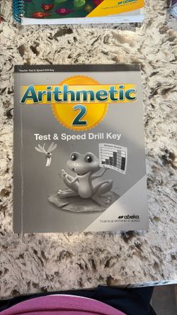 Abeka Arithmetic 2 Test Speed Drill Answer Key