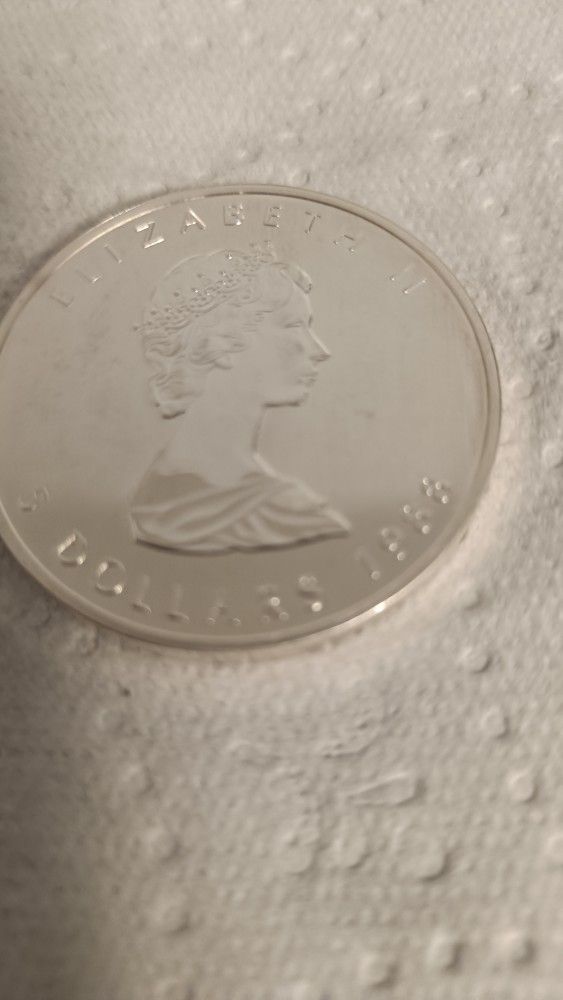 Silver Canadian Maple 1988