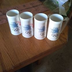 4 1984 Los Angeles Olympics Mugs
