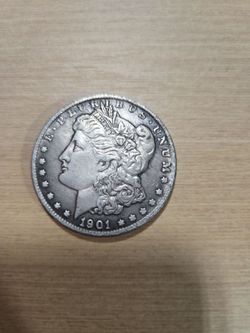 1901S Silver Morgan Dollar