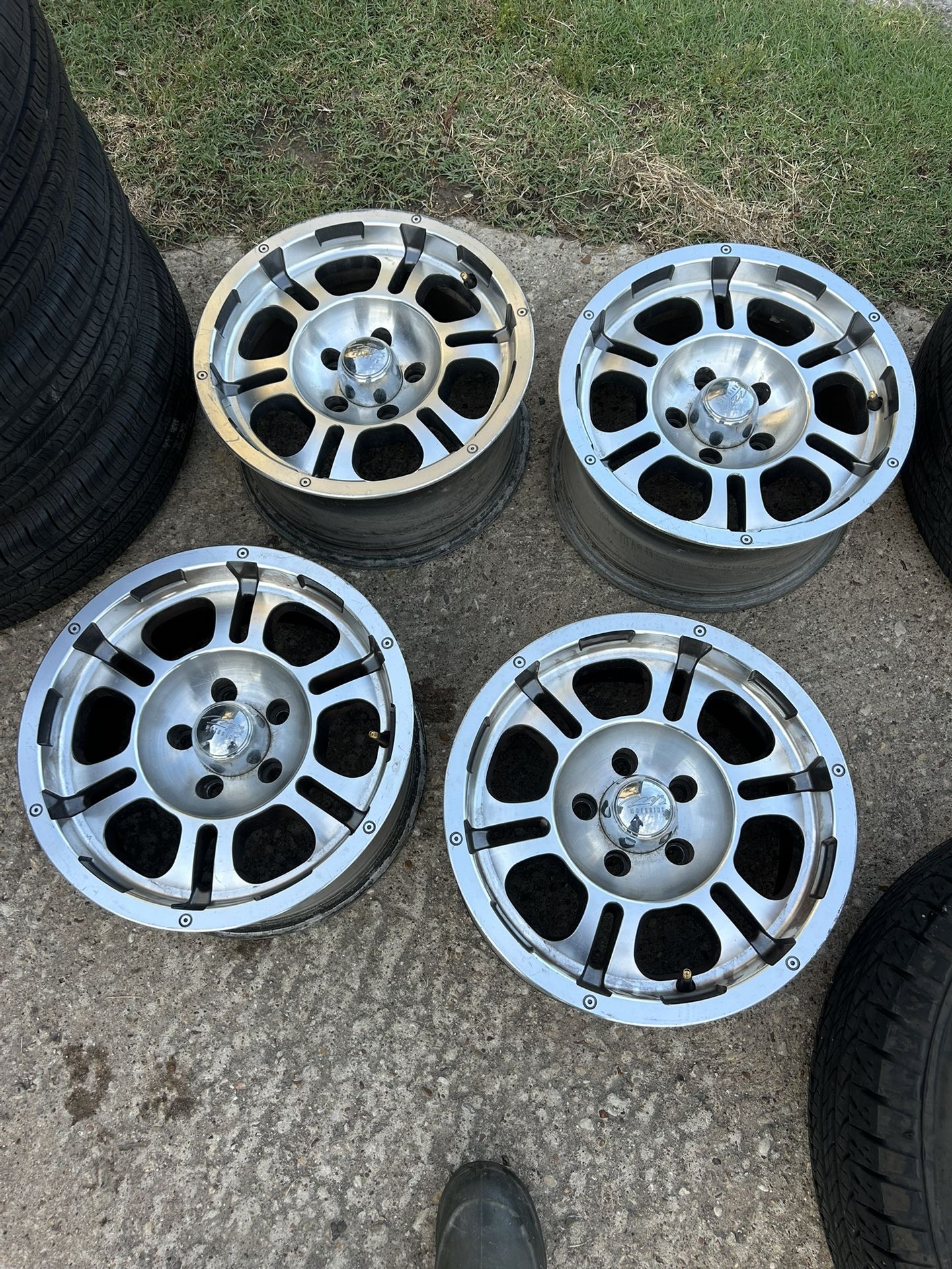 15 Inch Alloy Trailer Wheels 5 On 4.5