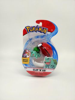 Pokemon Clip N Go Bulbasaur with Ball
