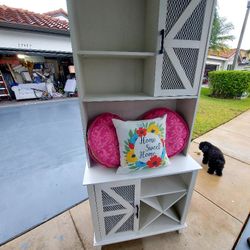 Pantry, Bookshelves,  Wine Storage In Wood