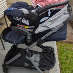 Baby Stroller and Car Seat