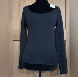 Black Long Sleeve Top