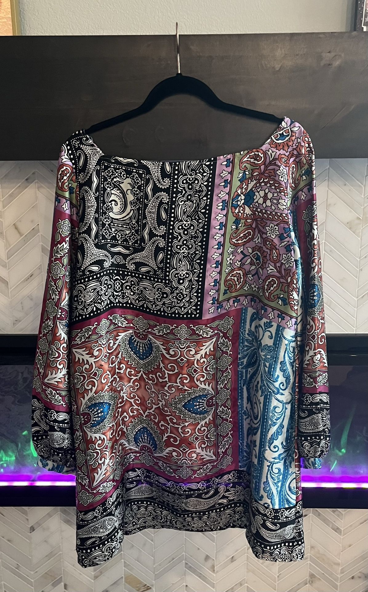 Lapis MultiColor Dress From Macy’s Sz M