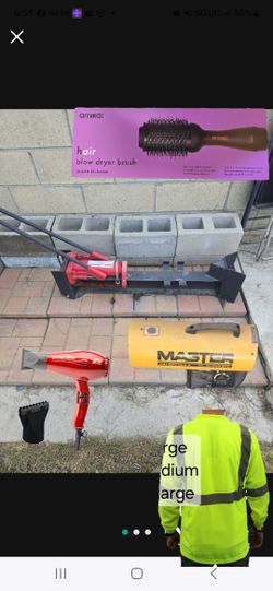 Wood Splitter Soccer Heater Blow Dryer 