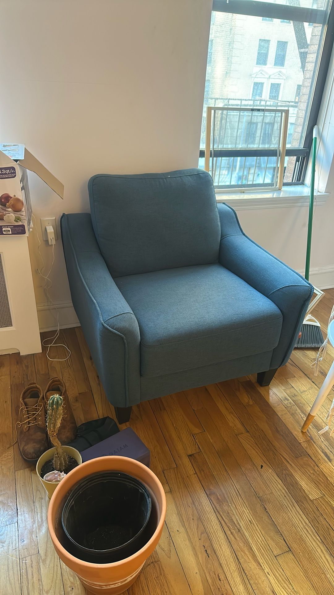 Blue Ashley Furniture Armchair