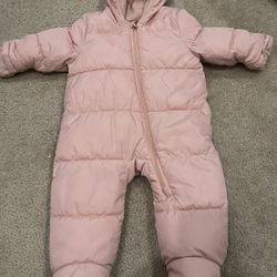 Baby Girl Snow Suit 6-12 Months