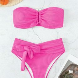 Women's 2-Piece Swimsuit Size S (NEW)