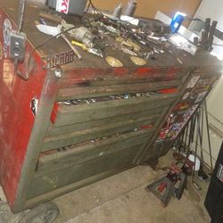 1950's Snap-on tool box side and back door