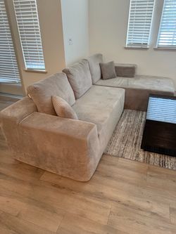 Beige Couch Set