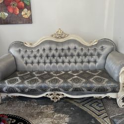 3 Piece Gray Sofas Set
