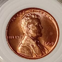 #309 Penny 1958 Coin 