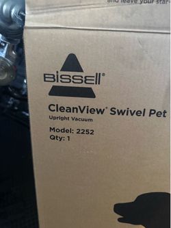 Bissell CleanView Swivel Pet Upright Vacuum (Model 2252).