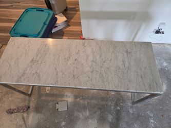 Marble table