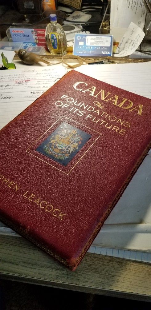 Canada Book Offer Autographed First Edition