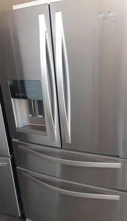 Whirlpool 4-Door Stainless Steel Refrigerator

