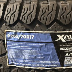 New Tire Gladiador XCOMP 265/70/17 LT 