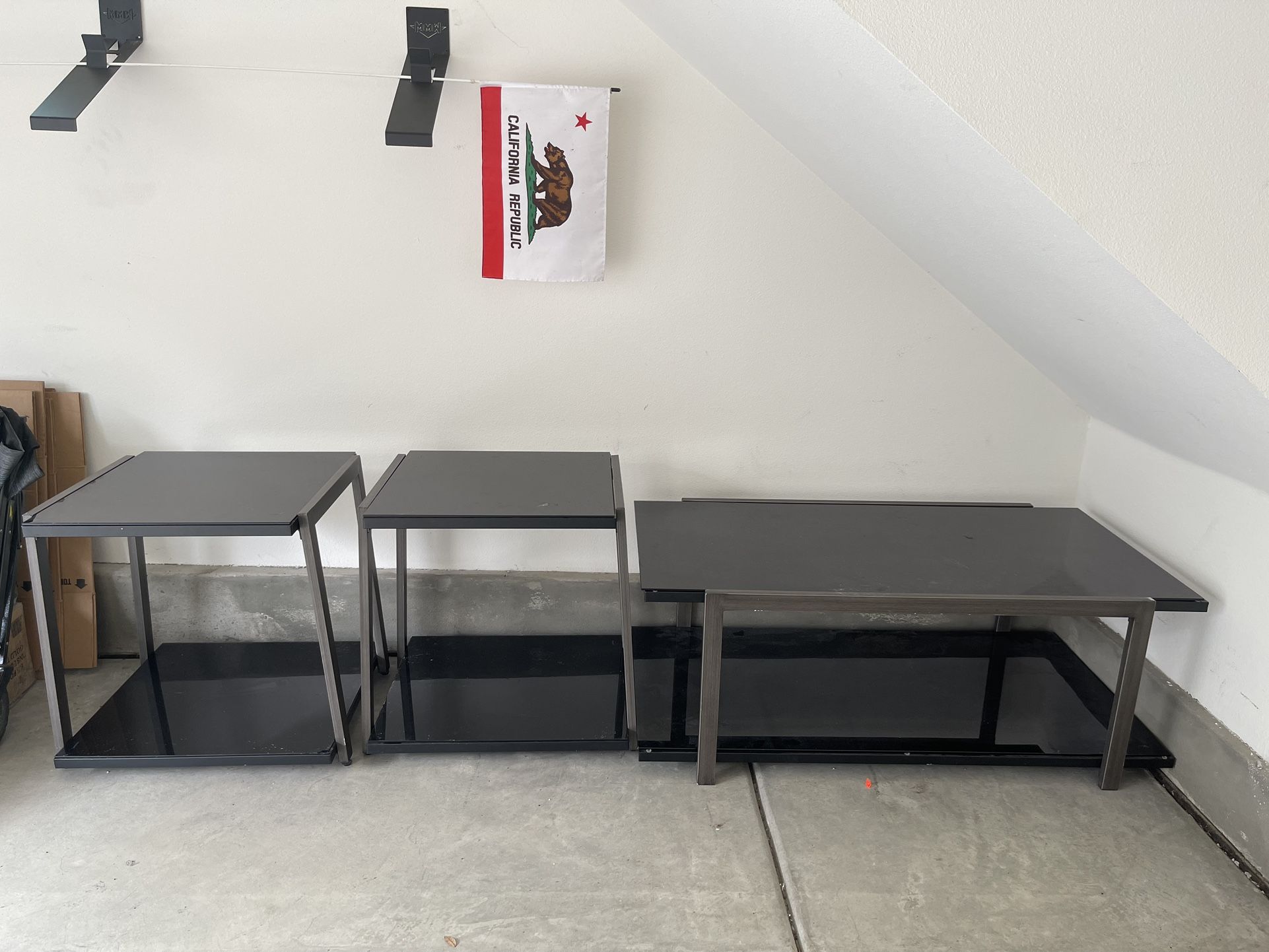 tv stnd and side table