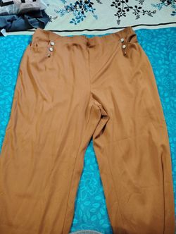 Plus Brown Pants