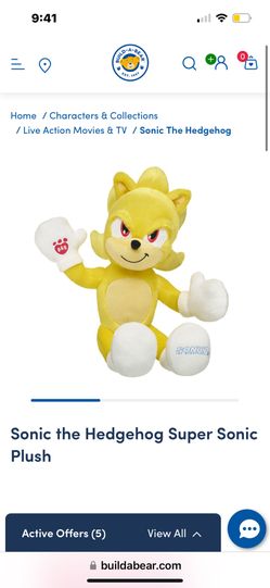 Super Sonic Build A Bear